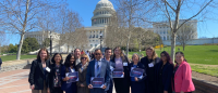 Nurse leaders in an outdoor setting in Capitol Hill